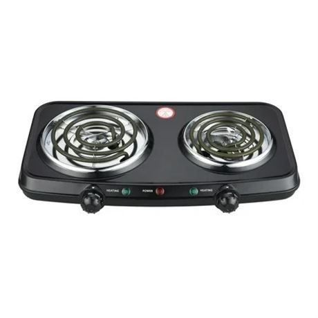 Plaque cuisson double Mainstays 1800W portable
