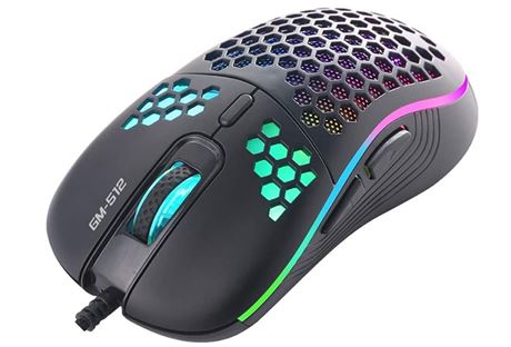 Souris gaming optique filaire Xtrike Me GM-512, 7 boutons DPI 800/1600/2400