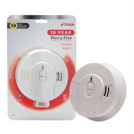 Détecteur fumée Kidde batterie 10 ans ionisation