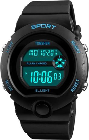 Montre sport militaire multifonction pour femme et enfant