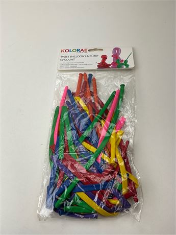 Lot de 50 ballons à torsader