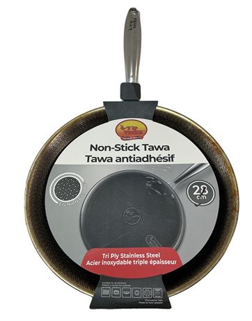 VOIR PHOTOS - Tawa antiadhésive Verka 28 cm