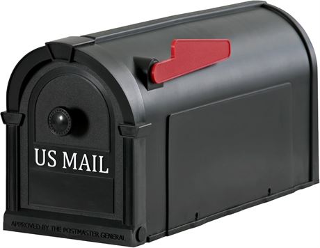 SANS DRAPEAU - Boîte aux lettres Postal Pro The Hampton plastique durable