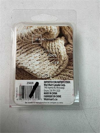 Cubes de cire UCC premium parfum Cozy Comfort – soya