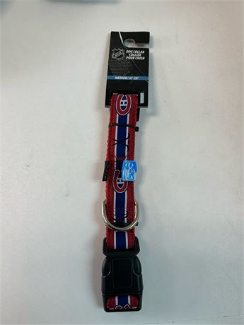 Collier pour chien Montréal Canadiens taille moyenne
