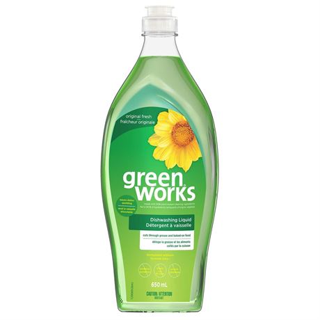 Savon vaisselle Greenworks 650 ml lot 6