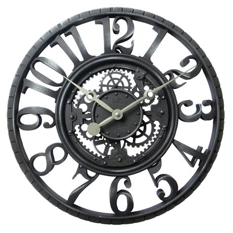 Horloge murale squelette Hometrends 22 x 2 po