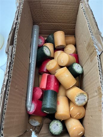 Lot de 40 bougies