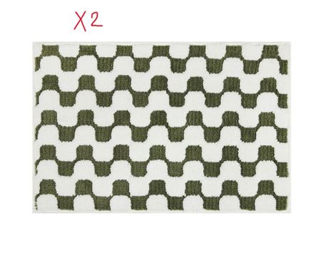 Ens. 2 tapis de bain Mainstays 16 x 24 po