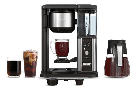 Cafetière Ninja chaud/froid avec carafe en verre sans capsules
