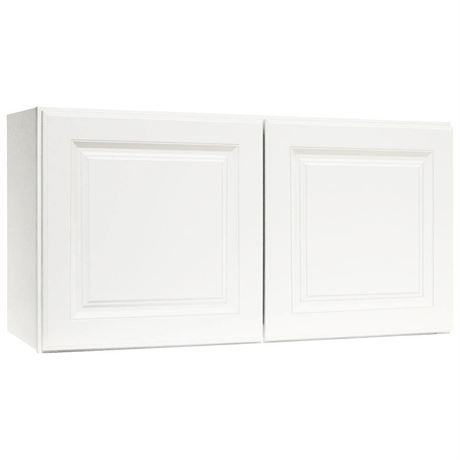 Armoire murale pont Hampton 36 po satin blanc