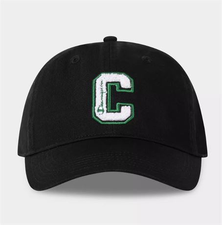 Casquette baseball adulte Champion coton chenille C - noire
