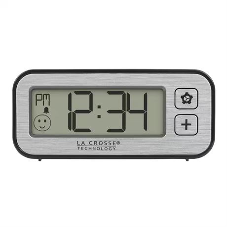 Mini horloge numérique avec indicateur de confort