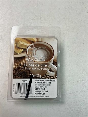 Cubes de cire Mainstays crème de noisette – lot de 5