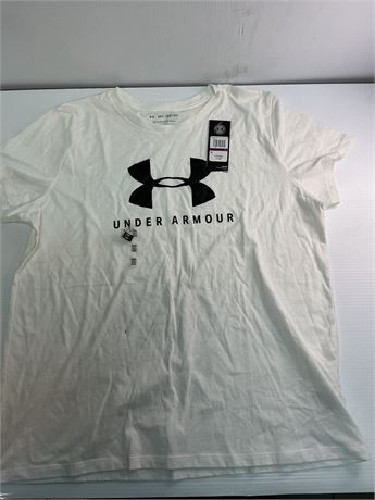 T-shirt blanc Under Armour FEMME 2XL