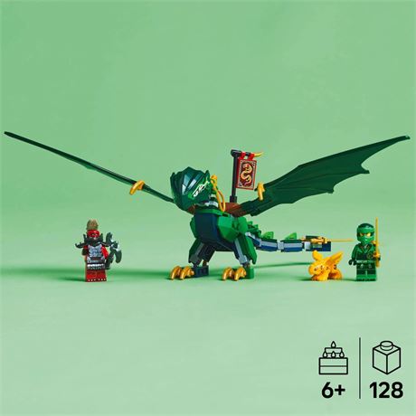 LEGO NINJAGO Dragon de la forêt verte de Lloyd 71829