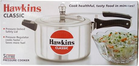 Autocuiseur Hawkins Classic 5 L argent