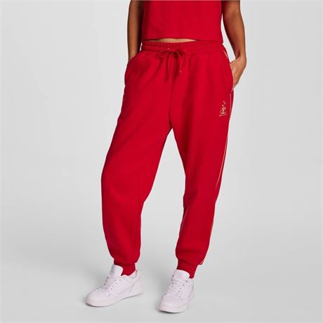 Joggers polaire Gold Medal Champion femmes - rouge L