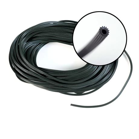 Cordon moustiquaire Phifer vinyle noir 0,140 po x 100 pi