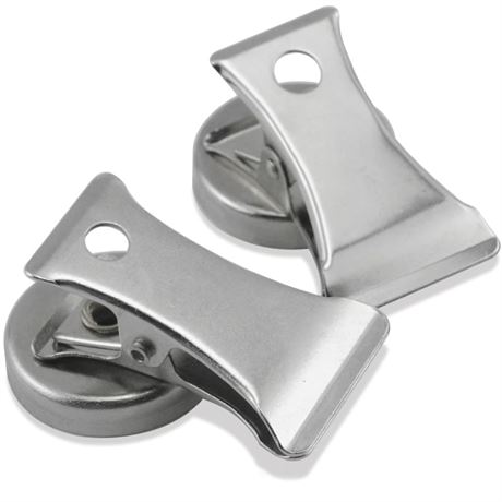 Pinces magnétiques argent 3 lb – paquet de 2