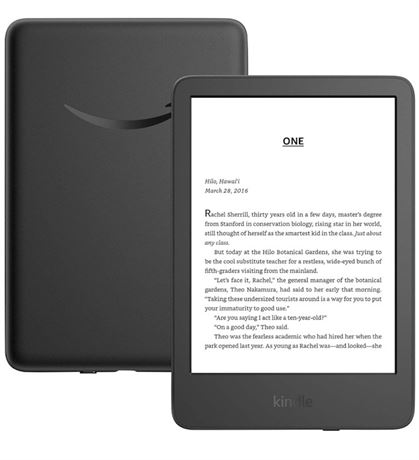 VOIR PHOTOS -Liseuse numérique Amazon Kindle 16 Go 6 po tactile (RS23CV) - noire