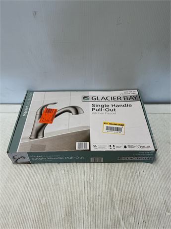 Robinet cuisine Glacier Bay inox avec douchette