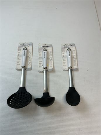 Ensemble ustensiles cuisine en silicone Cuisinart 3 pièces