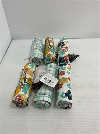 LOT DE 6 - Torchon de cuisine 40,6 x 66 cm (16 x 26 po)