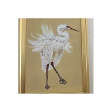 Cadre photo Heron Plumage 31 x 23 po