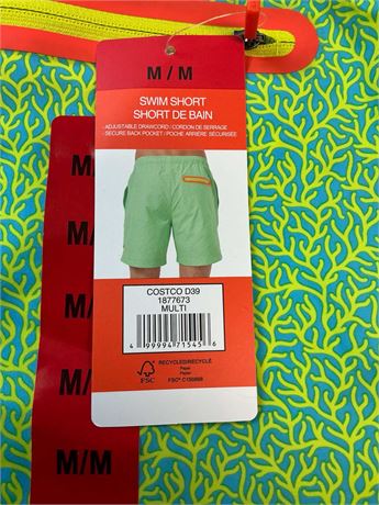 Short Neff homme motif animal