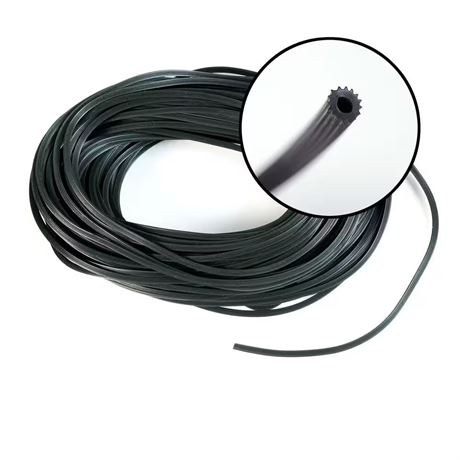 Cordon de moustiquaire noir 0,140 po x 100 pi
