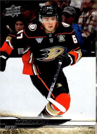 Carte TRISTAN LUNEAU 2024-25 Upper Deck #3 Ducks