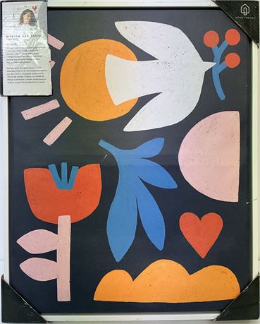 Œuvre murale Hometrends 16 x 1,3 x 20 po