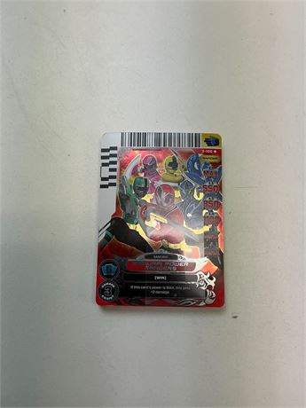Cartes d’action Power Rangers lot de 20