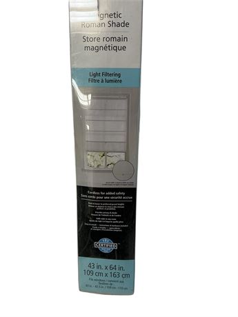 Store romain magnétique Mainstays 43 x 64 po