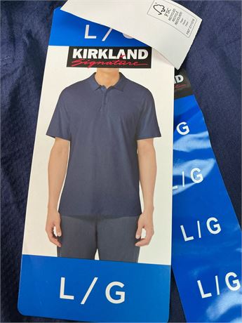 Polo performance Kirkland – homme, taille L