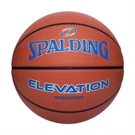 Ballon de basketball Spalding Elevation 29,5 - Taille 7 - bleu