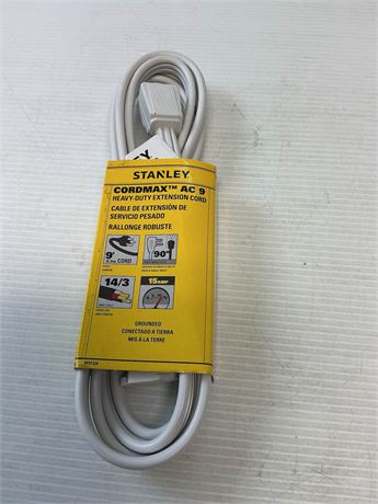 Rallonge intérieure Stanley CordMax 9 pi blanc