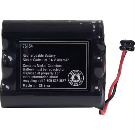 Pile rechargeable pour téléphone sans fil 3,6V 700 mAh NiCd