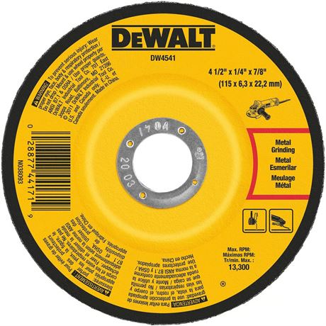 Meule DeWalt 4-1/2 po x 7/8 po