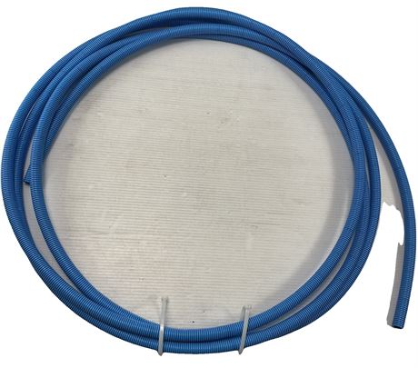 Boyau spiralé bleu
