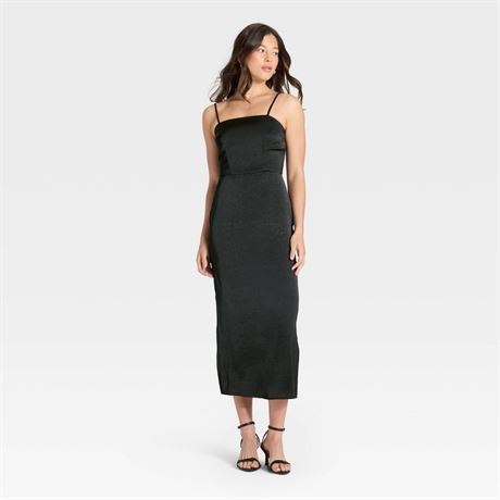 Robe nuisette maxi colonne femmes A New Day - noir G
