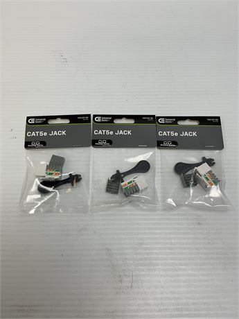 Lot de 3 trousses de prises Cat5e