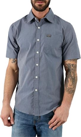Chemise Hurley Linville manches courtes pour homme