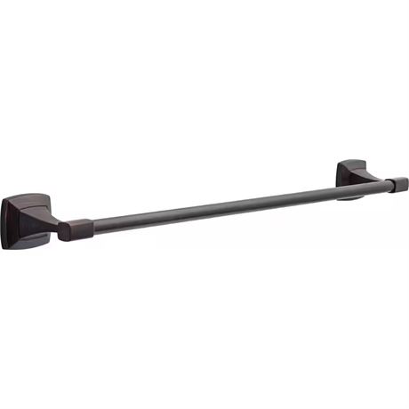 Barre porte-serviettes Portwood 24 po bronze vénitien