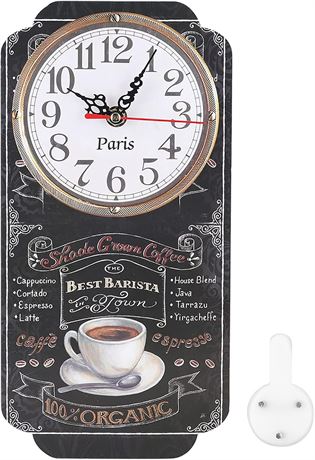 Horloge murale moderne 11,8 x 5,8 po