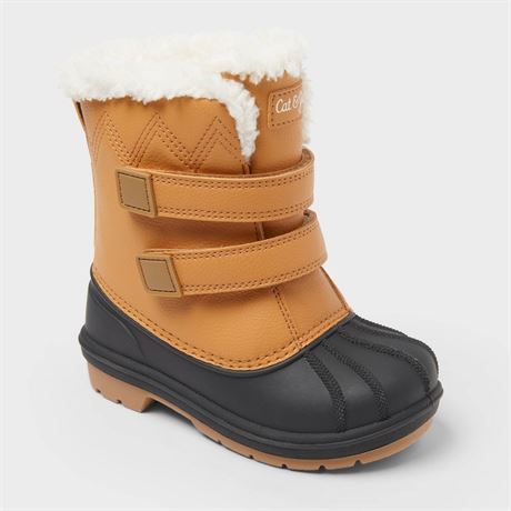 Bottes hiver imperméables Denver tout-petits Cat & Jack cognac 8T