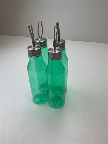 Bouteille d’eau 20 oz avec couvercle inox et dragonne