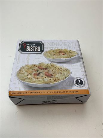 Gourmet — Plats à coquillages – lot de 2