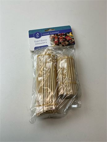Brochettes en bambou